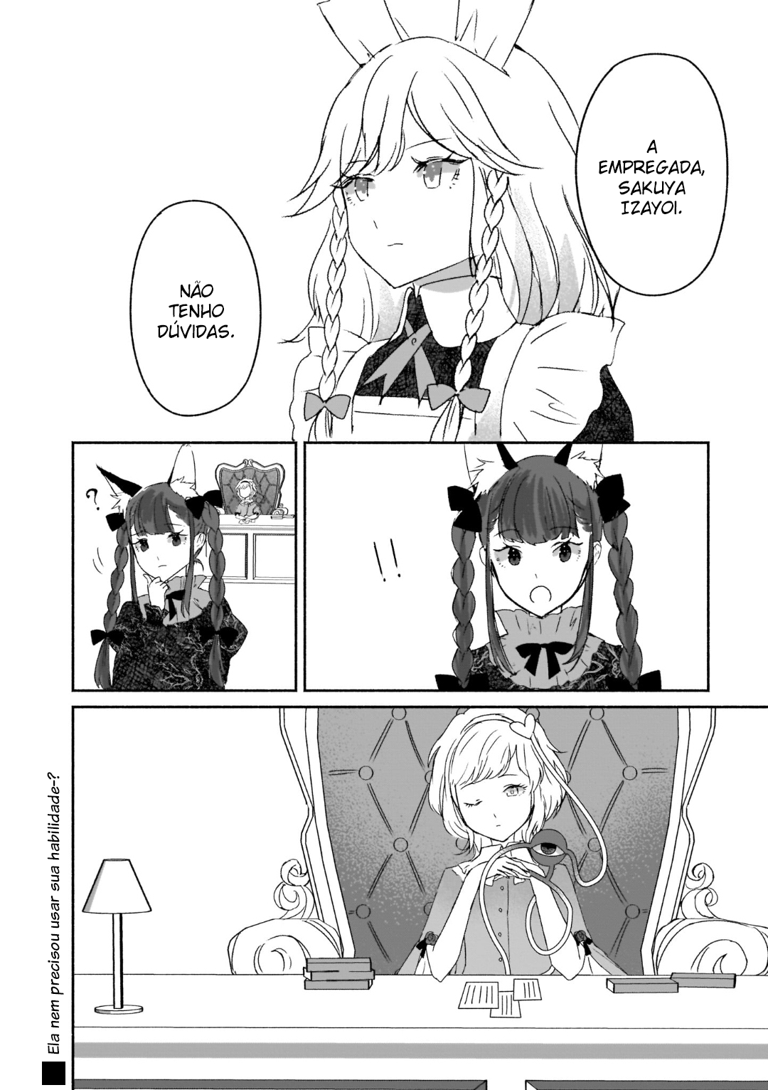 Touhou Chireikiden: Hansoku Tantei Satori Começa o Caso da Mansão do Demônio Escarlate (Parte I) 第37页