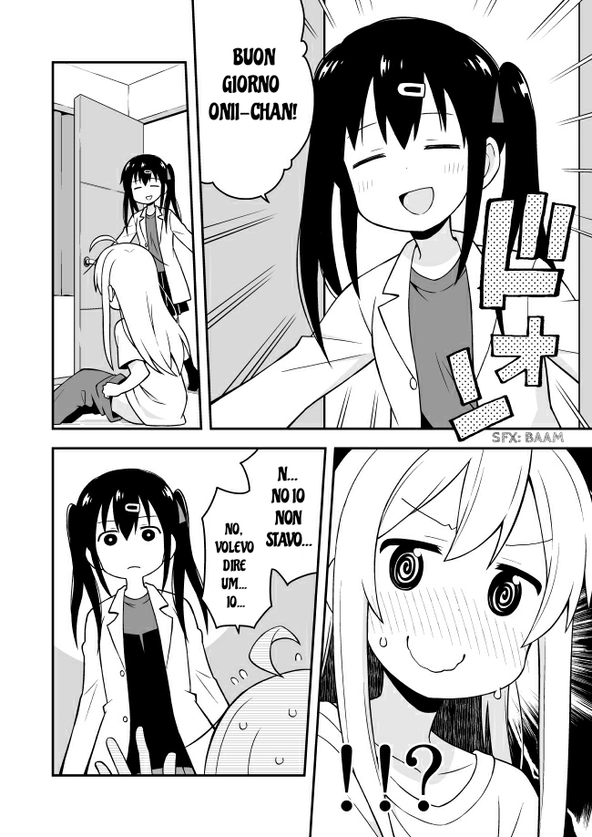 Onii-chan wa Oshimai! Mahiro e l'inaspettato nuovo corpo 第7页