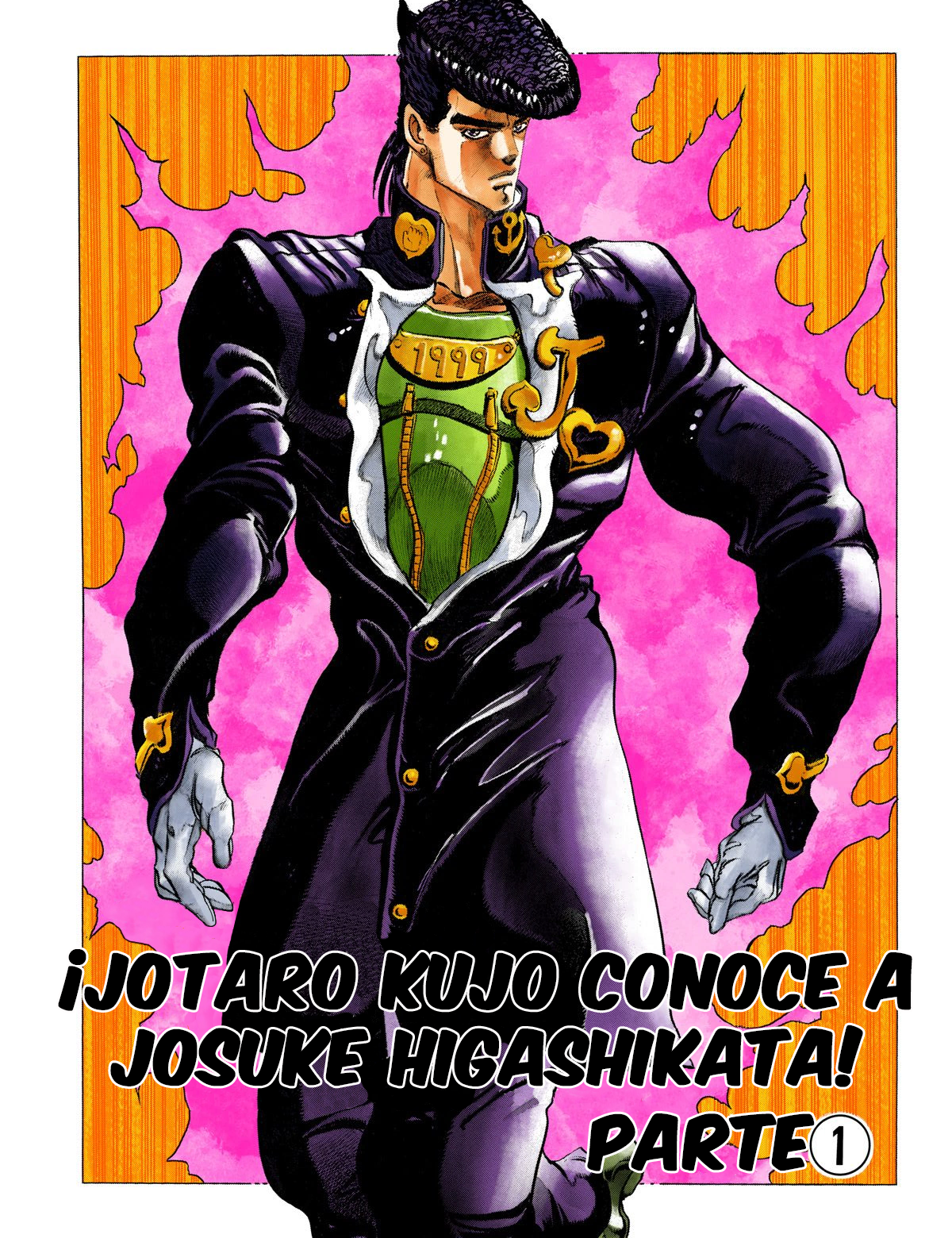 JoJo's Bizarre Adventure, Part 4: Diamond Is Unbreakable (Official Colored) ¡Jotaro Kujo conoce a Josuke Higashikata! Parte 1 - scans a color 第2页