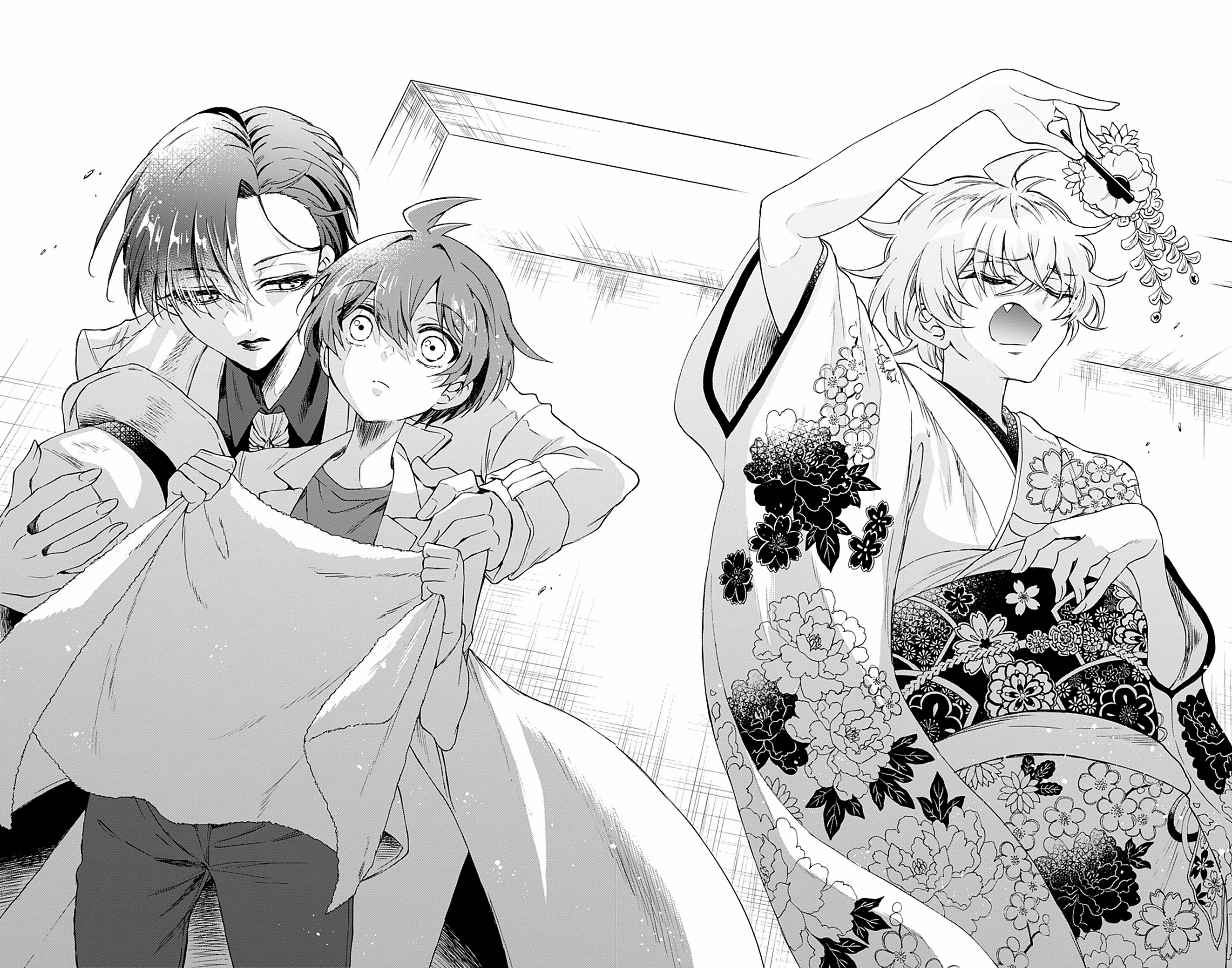 Mikadono Sanshimai wa Angai, Choroi. Щаслива родина. 第54页