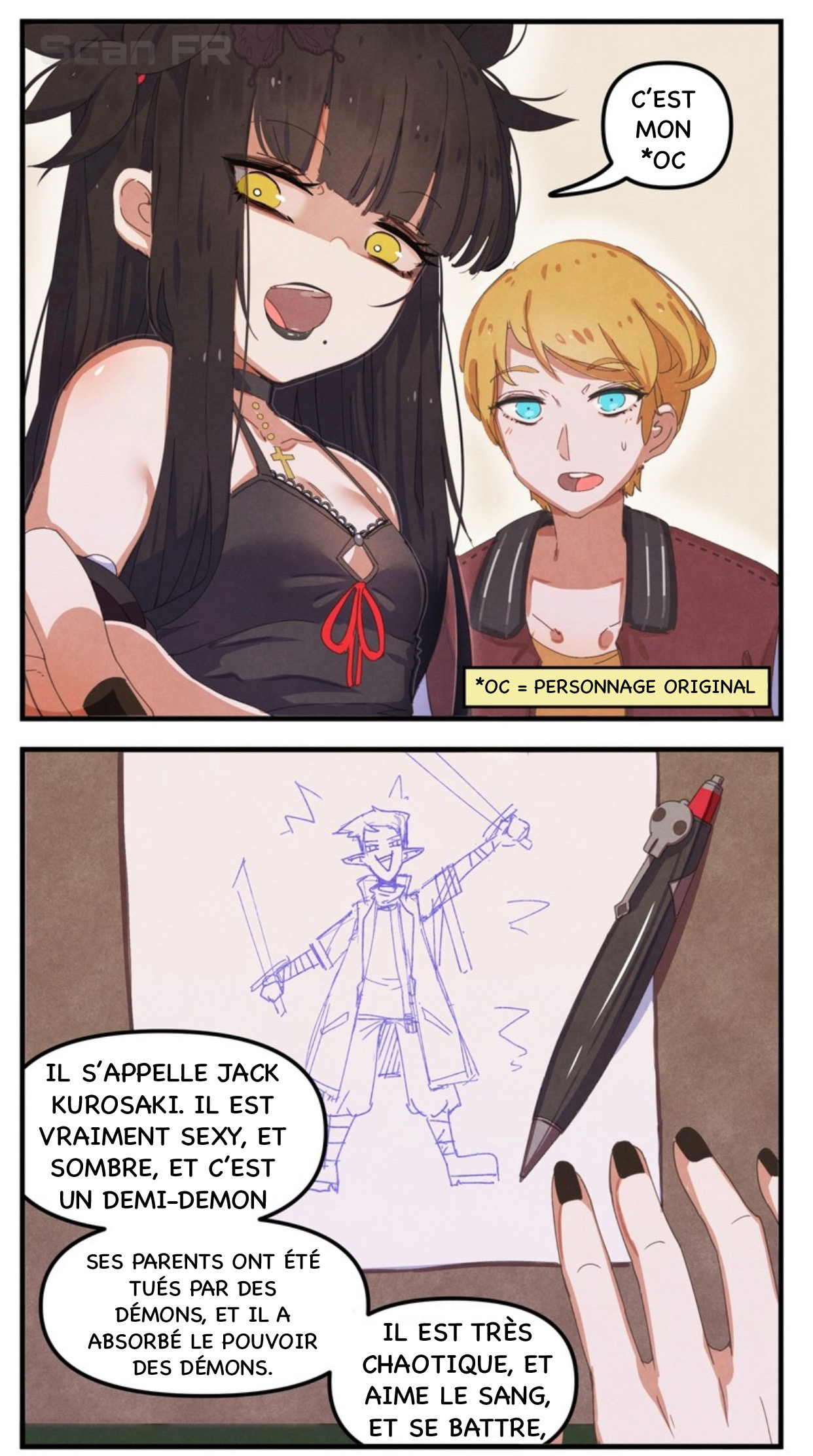 Goth Girl & The Jock La gothique 第5页