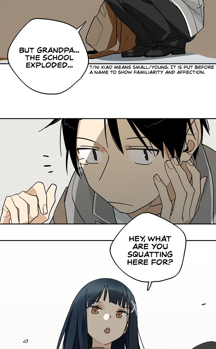 My Mobster Girlfriend Grandpa, the School Exploded! 第17页