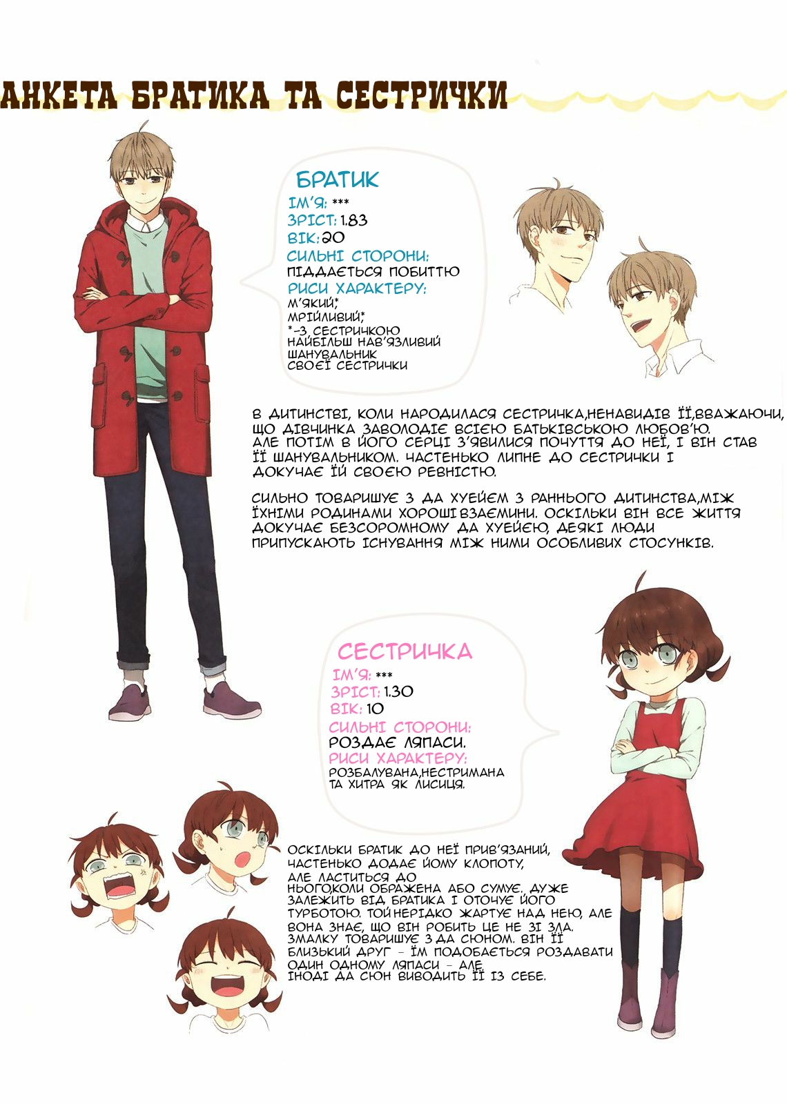 My Brother Is a Big Idiot! Пролог 第1页
