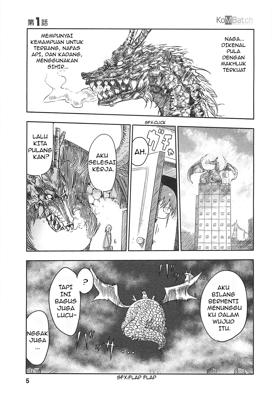 Kobayashi-san Chi no Maid Dragon Tohru dan Kobayashi-san 第5页
