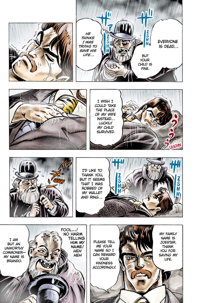 JoJo's Bizarre Adventure, Part 1: Phantom Blood (Official Colored) Prologue 第18页