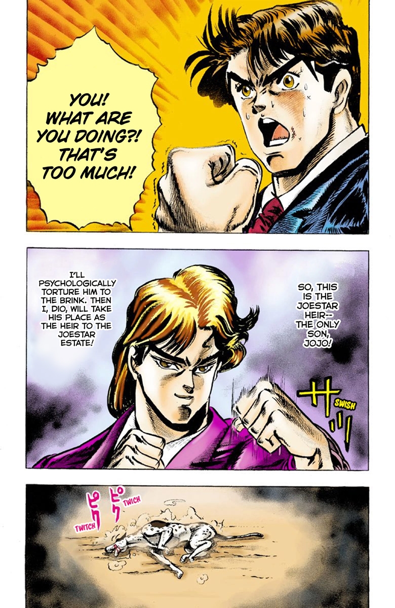 JoJo's Bizarre Adventure, Part 1: Phantom Blood (Official Colored) Prologue 第34页