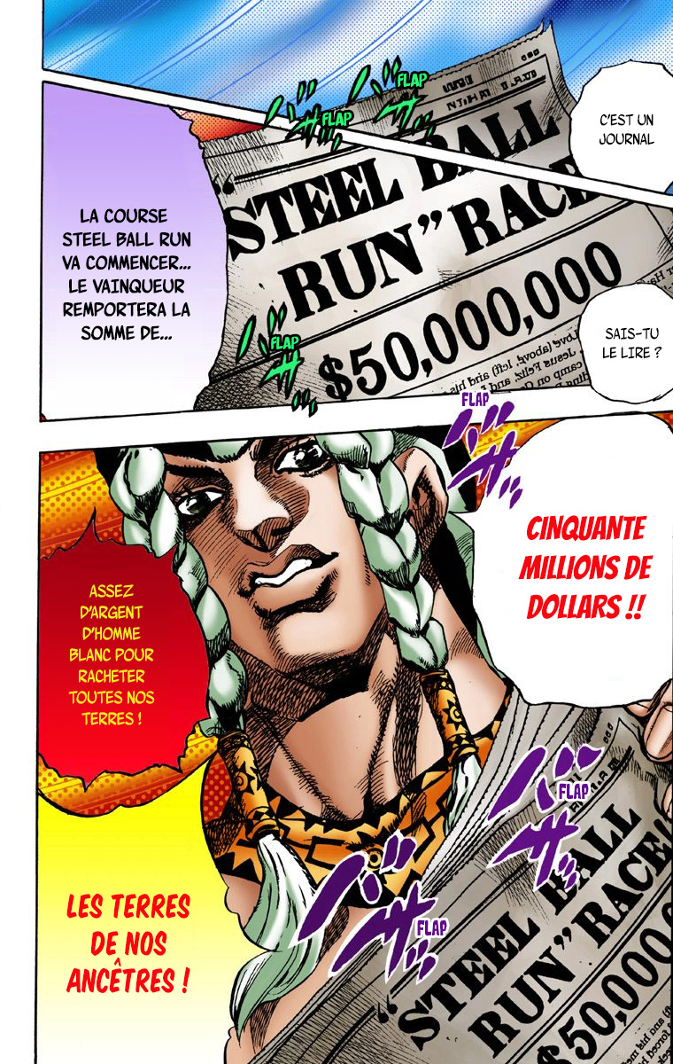 JoJo no Kimyou na Bouken: Steel Ball Run(Official Colored) La Conférence De Presse De La Steel Ball Run 第22页