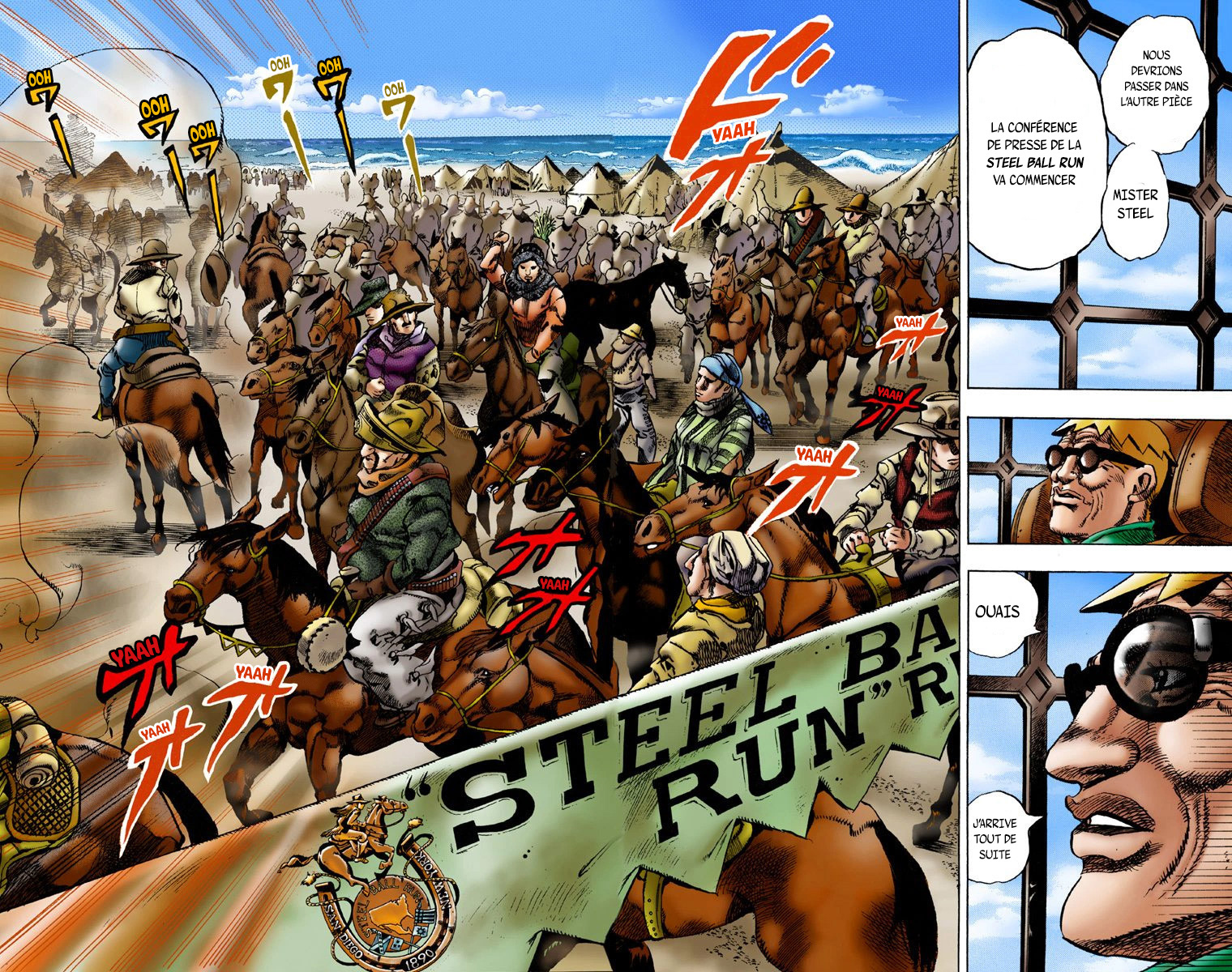 JoJo no Kimyou na Bouken: Steel Ball Run(Official Colored) La Conférence De Presse De La Steel Ball Run 第26页