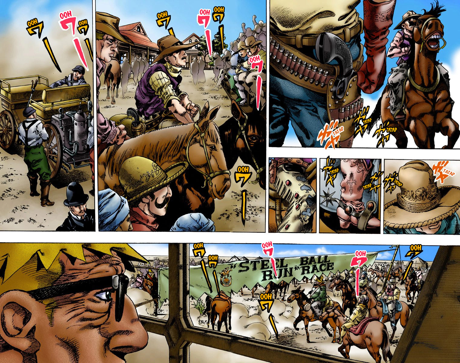 JoJo no Kimyou na Bouken: Steel Ball Run(Official Colored) La Conférence De Presse De La Steel Ball Run 第27页