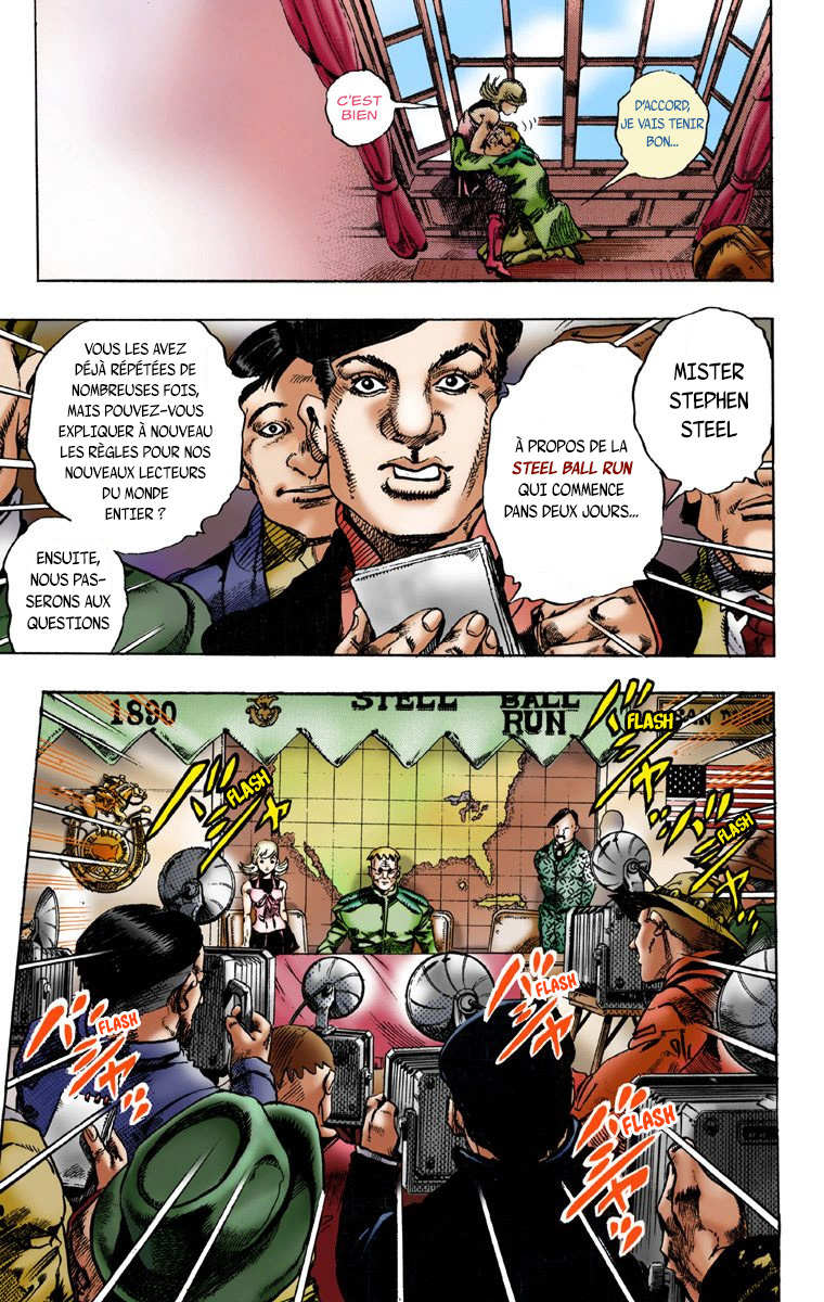 JoJo no Kimyou na Bouken: Steel Ball Run(Official Colored) La Conférence De Presse De La Steel Ball Run 第29页