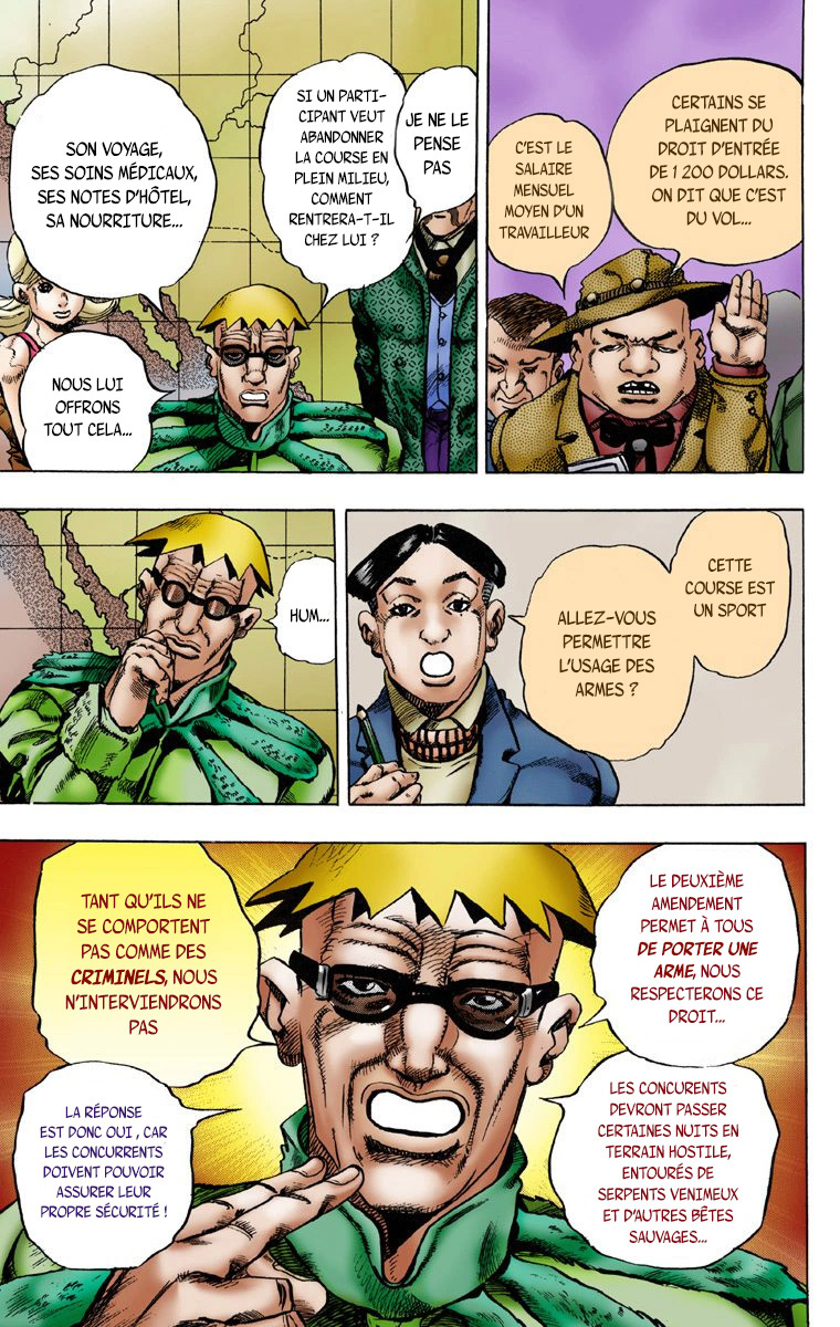 JoJo no Kimyou na Bouken: Steel Ball Run(Official Colored) La Conférence De Presse De La Steel Ball Run 第34页