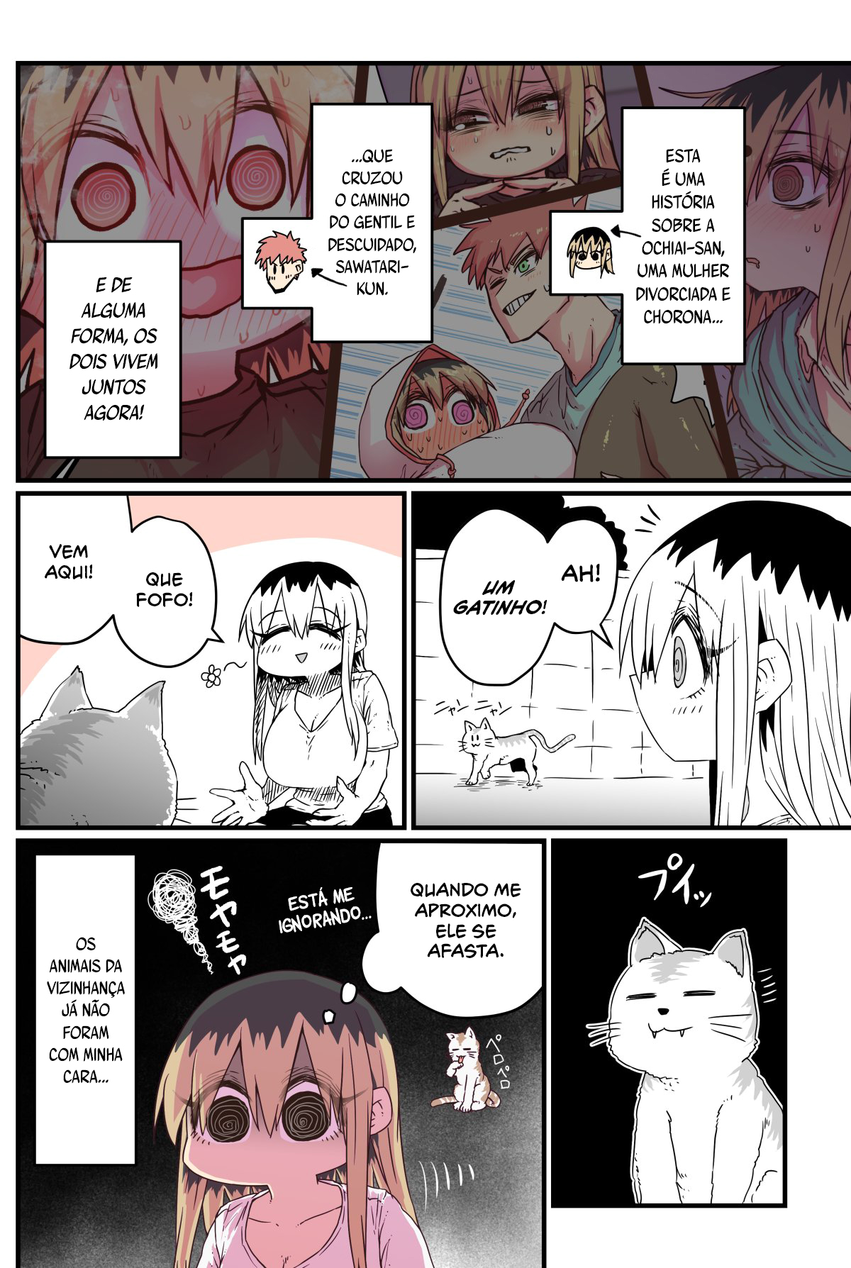 Batsuichi de Nakimushi na Otonarisan Capítulo 27 第3页