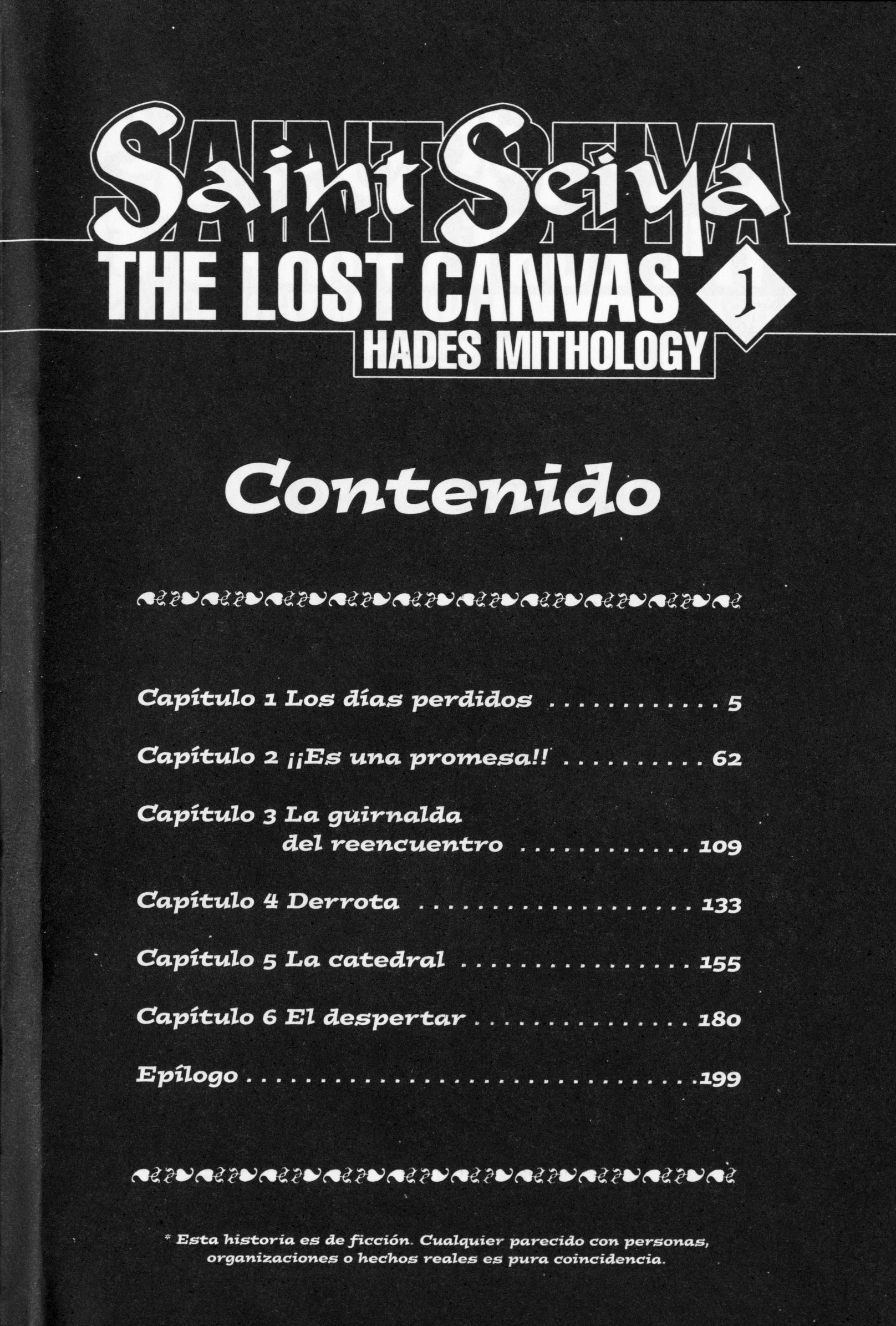 Setoshi Seya - The Lost Canvas - Meiou Shinwa Los días perdidos. 第6页