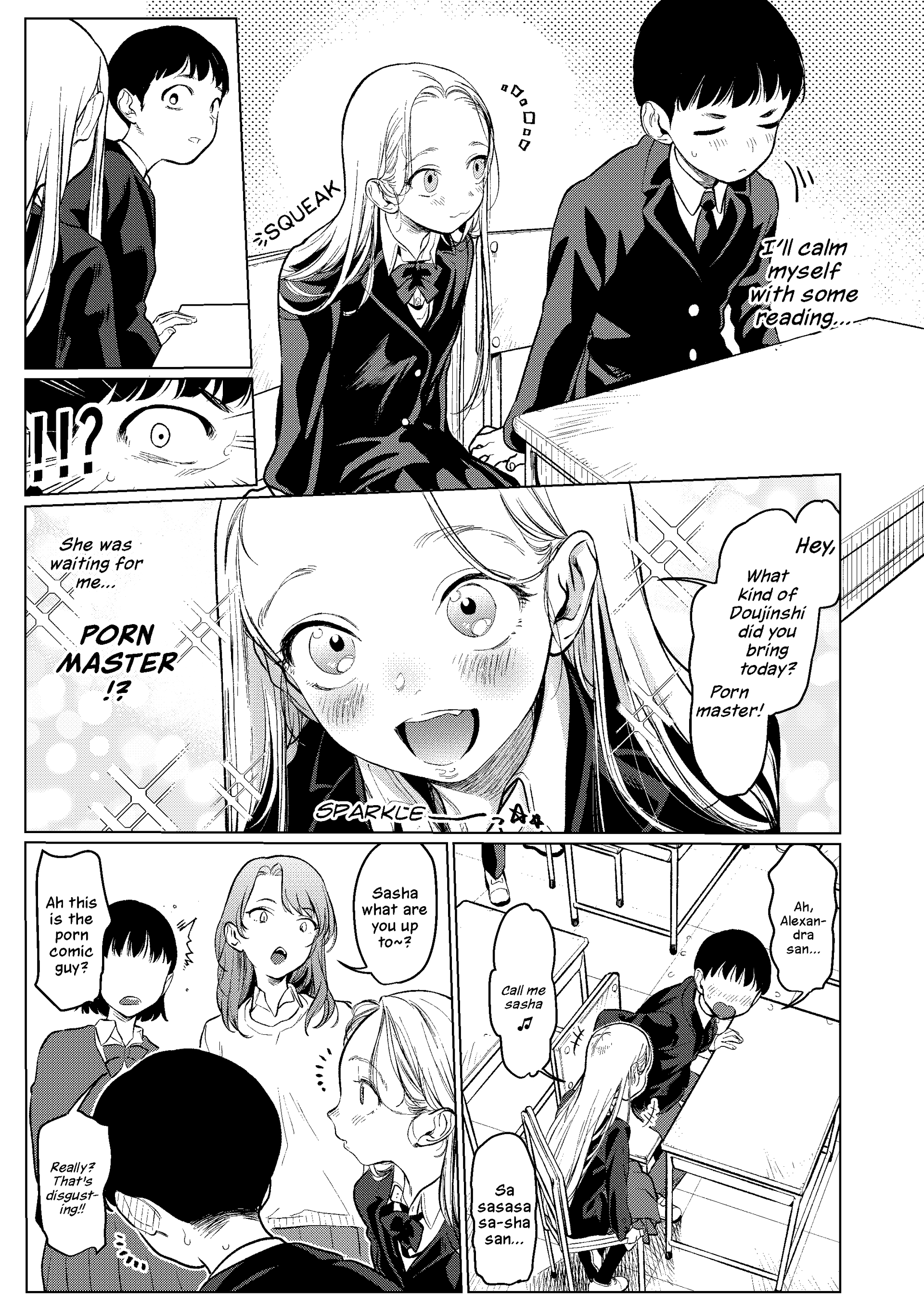 Sasha-chan to Classmate Otaku-kun Porn Master 第3页