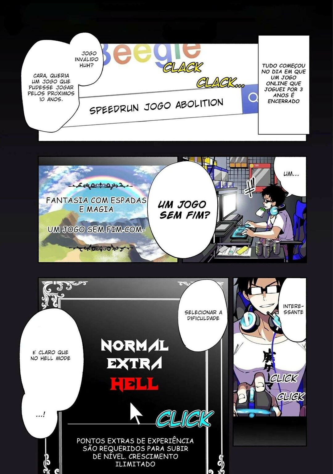 Hell Mode: Yarikomi Suki no Gamer wa Haisettei no Isekai de Musou Suru—Hajimari no Shoukanshi Modo Inferno 第3页
