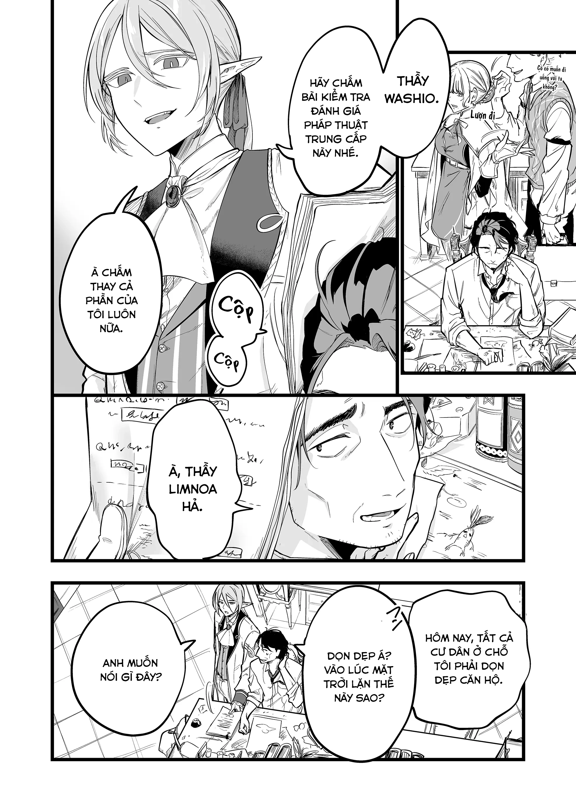 "Ano Toki Tasukete Itadaita Monster Musume desu." Isekai Ossan Kyoushi Totsuzen no Moteki ni Konwaku suru Tiết 1: cô bé bạch tuộc ngày ấy 第20页
