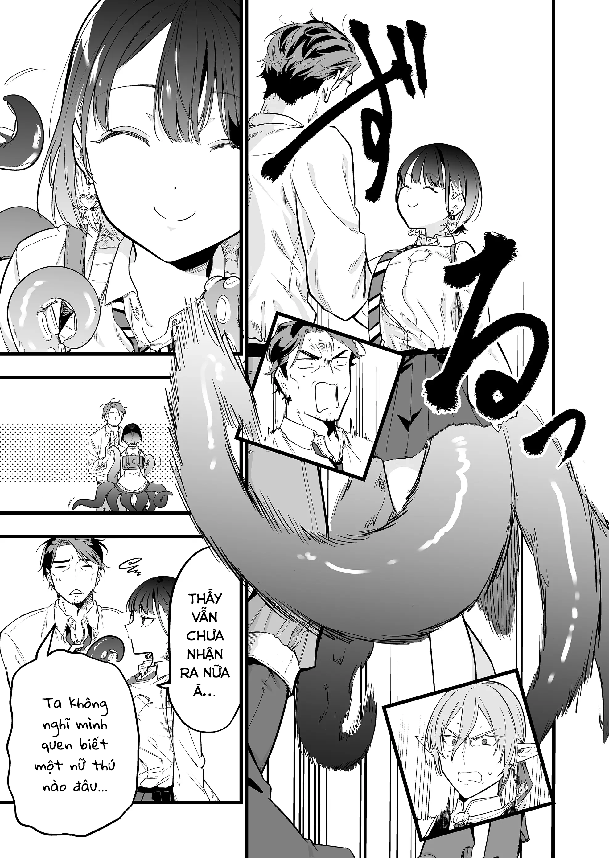 "Ano Toki Tasukete Itadaita Monster Musume desu." Isekai Ossan Kyoushi Totsuzen no Moteki ni Konwaku suru Tiết 1: cô bé bạch tuộc ngày ấy 第41页