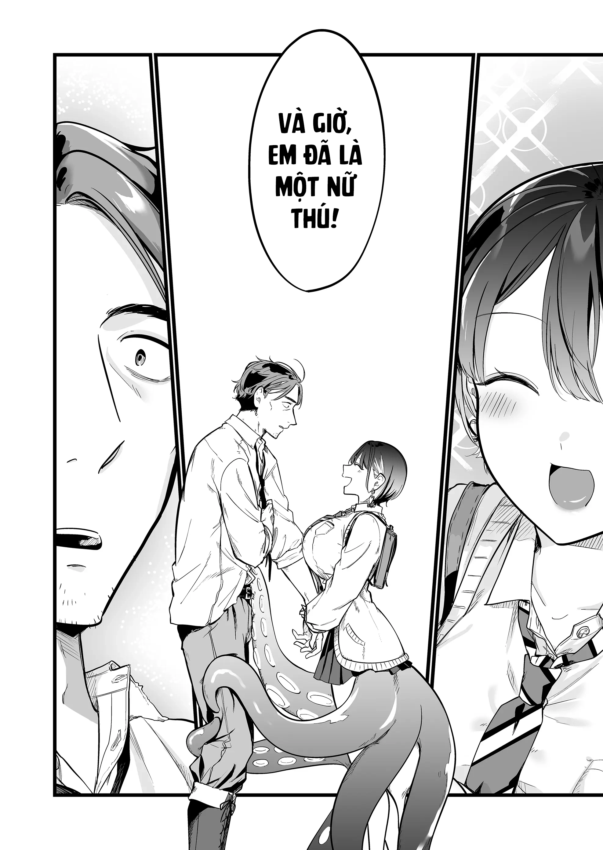 "Ano Toki Tasukete Itadaita Monster Musume desu." Isekai Ossan Kyoushi Totsuzen no Moteki ni Konwaku suru Tiết 1: cô bé bạch tuộc ngày ấy 第44页