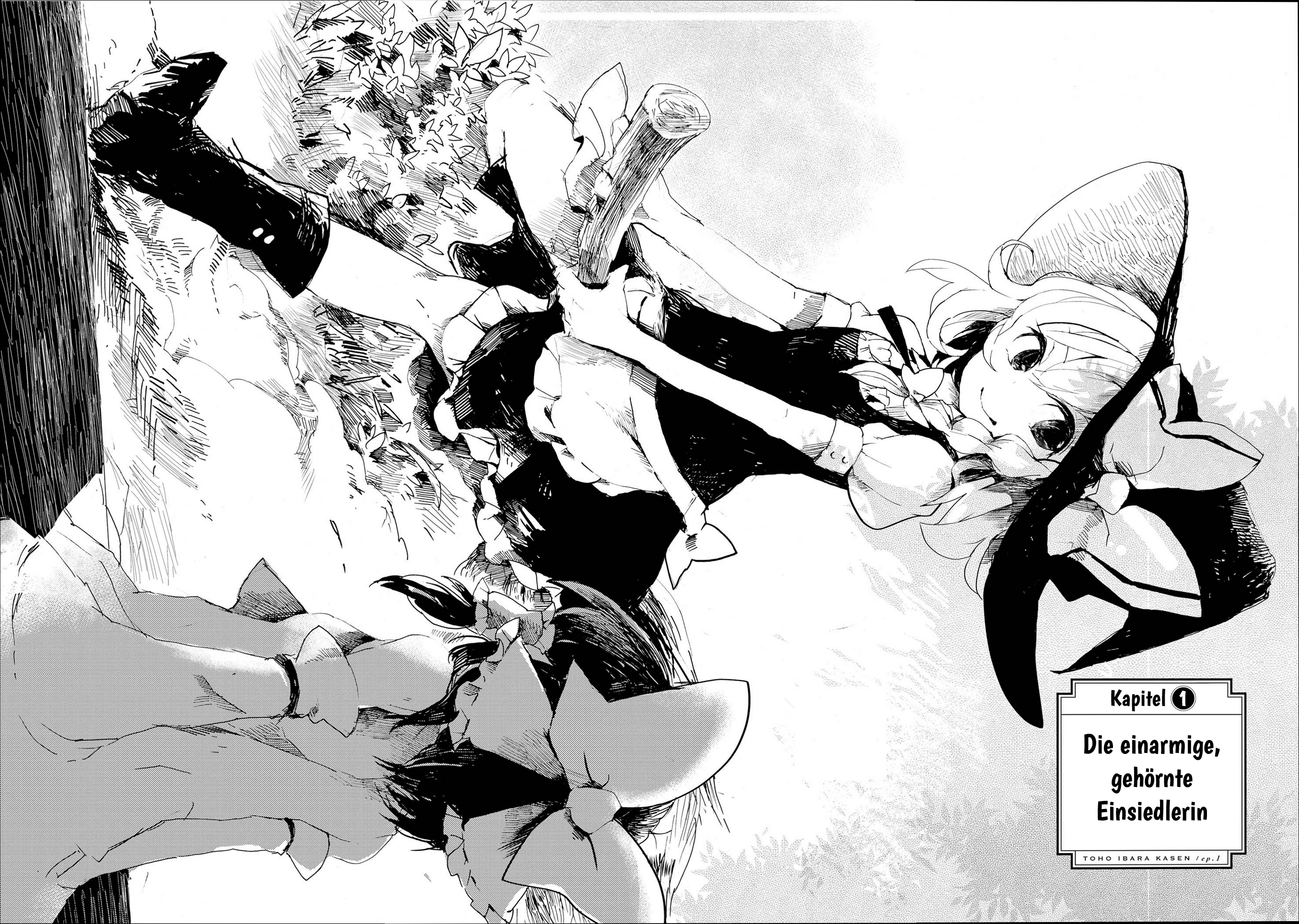 Touhou Ibara Kasen ~ Wild and Horned Hermit. Die einarmige, gehörnte Einsiedlerin 第7页