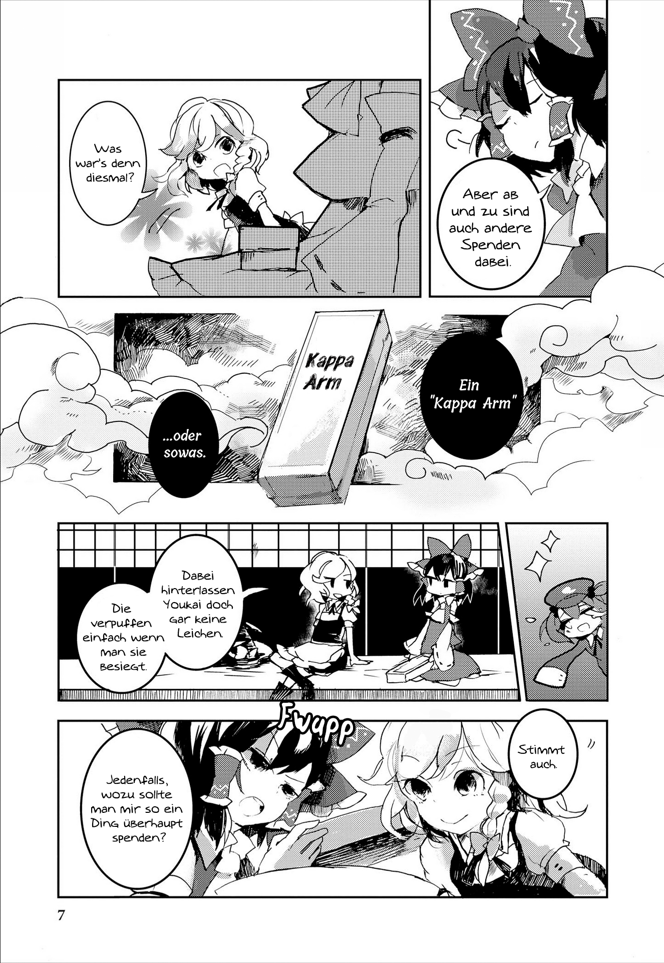 Touhou Ibara Kasen ~ Wild and Horned Hermit. Die einarmige, gehörnte Einsiedlerin 第9页