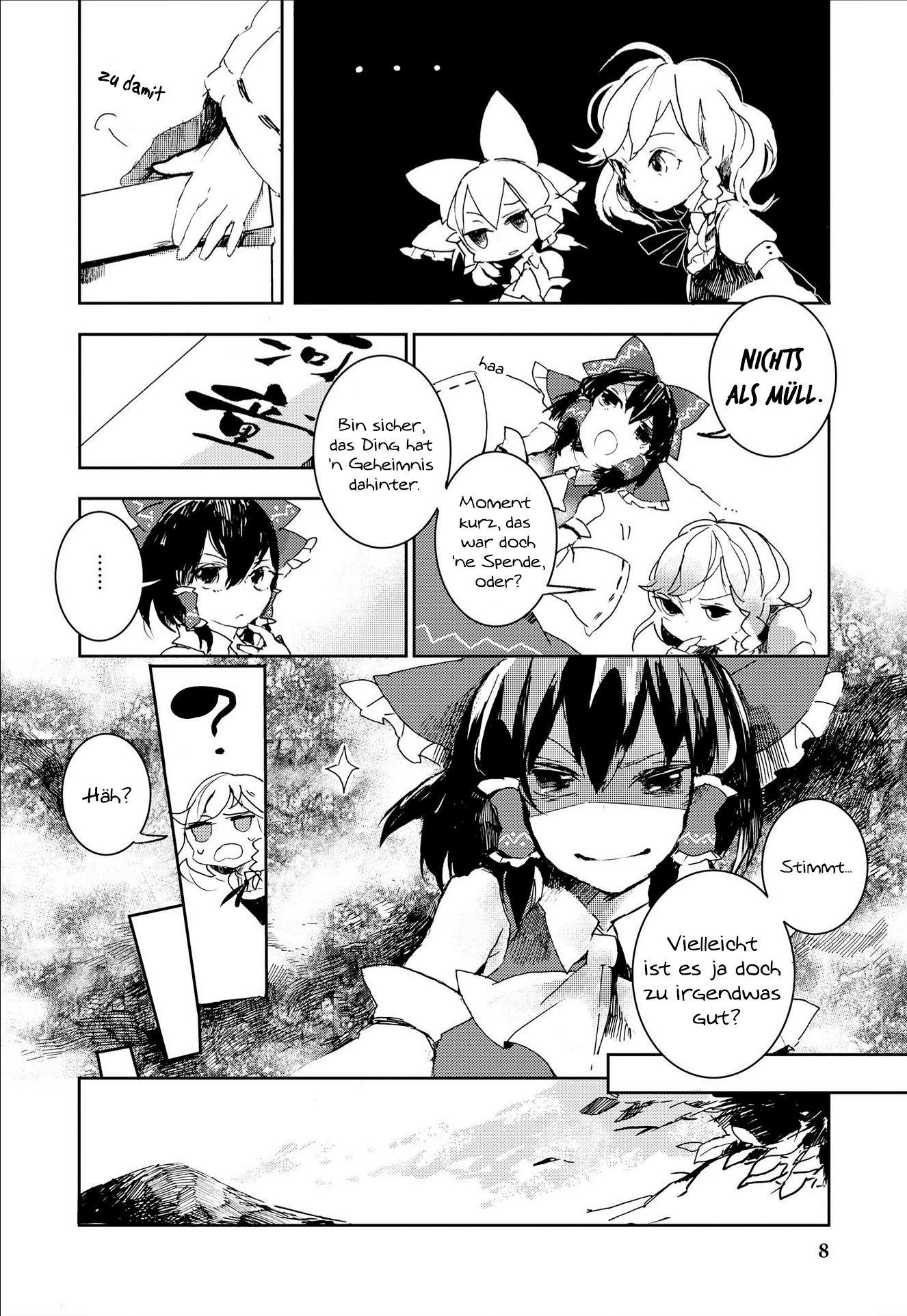 Touhou Ibara Kasen ~ Wild and Horned Hermit. Die einarmige, gehörnte Einsiedlerin 第10页