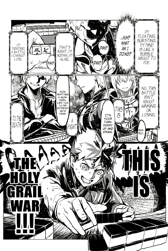 Fate/mahjong night - Seihai Sensou 第8页