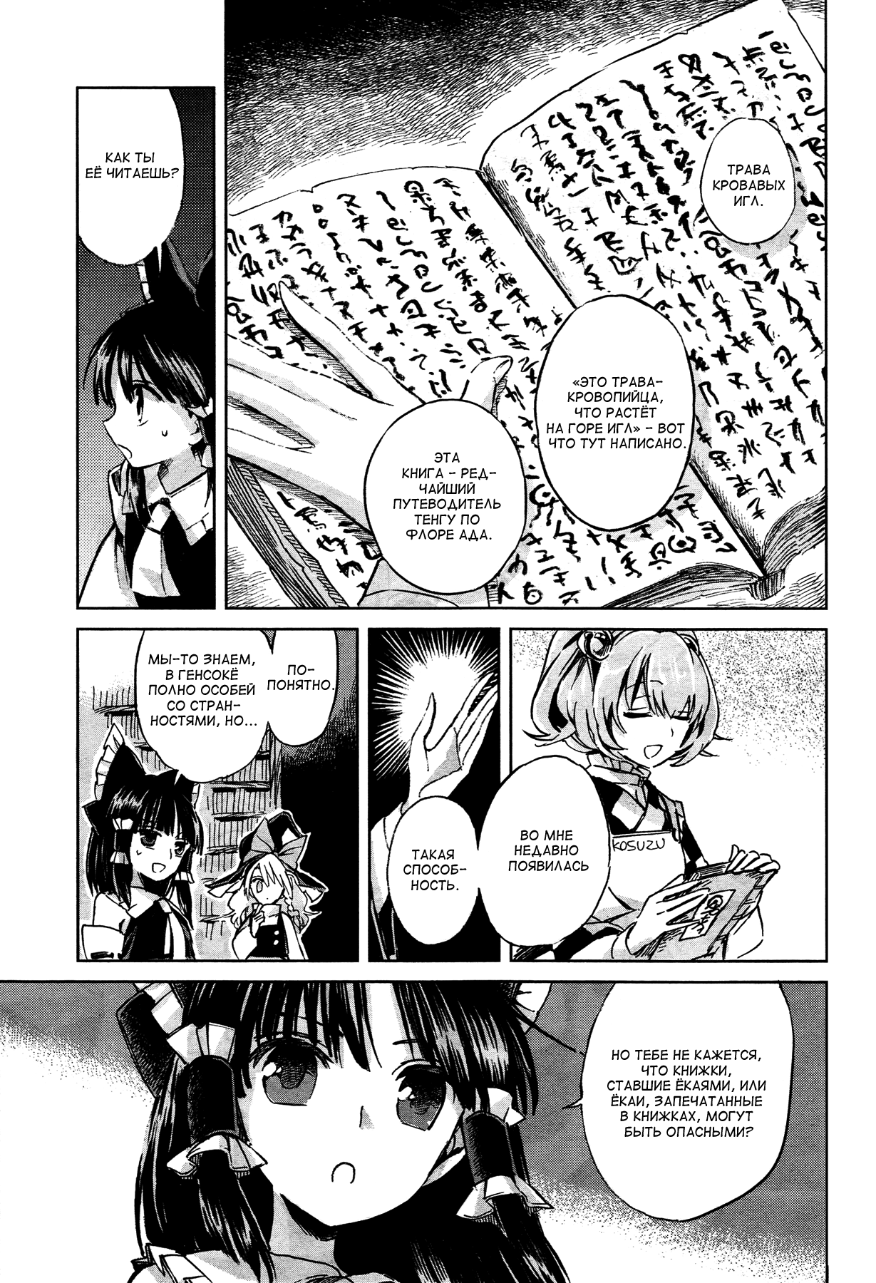 Touhou Suzunaan ~ Forbidden Scrollery. Иллюзорная инкунабула 第21页