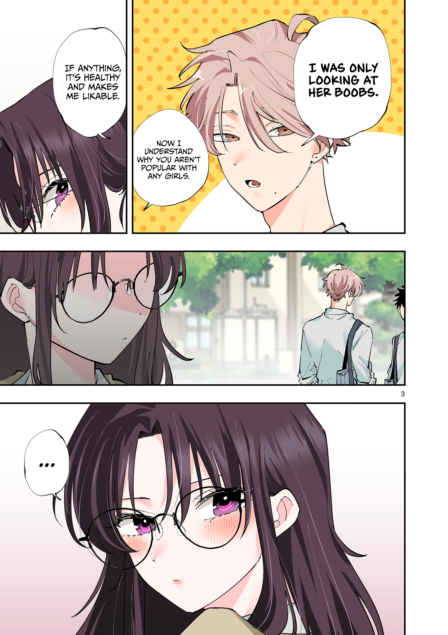 Tonari no Seki no Yatsu ga Souiu Me de Mitekuru Even though I complimented you 第3页