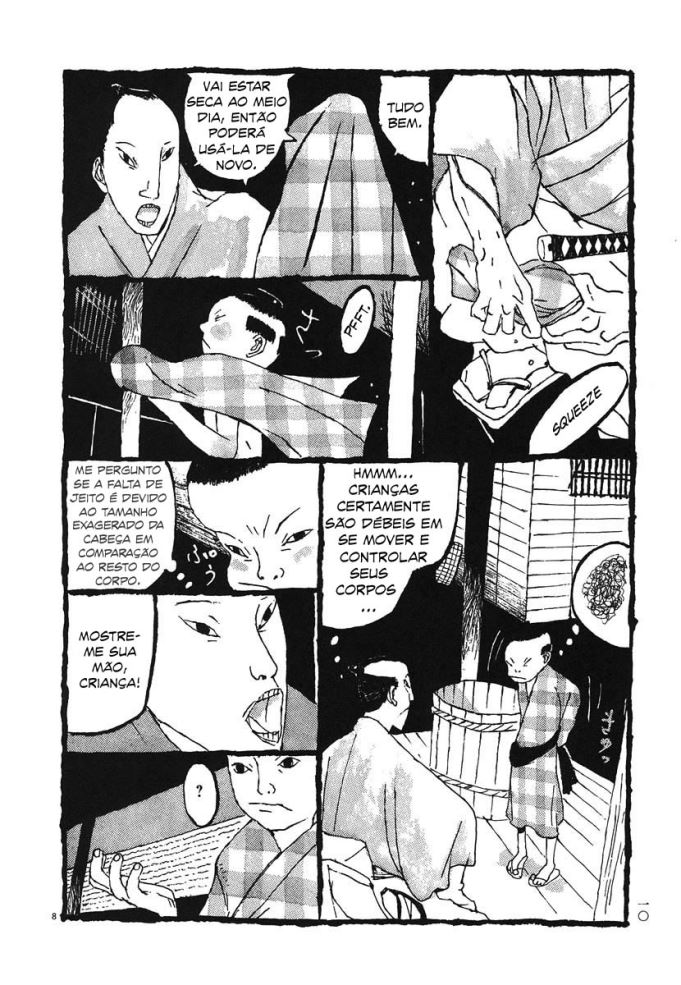 Bamboo Samurai o gato diz que o forte odor de sangue envolve aquele homem 第12页