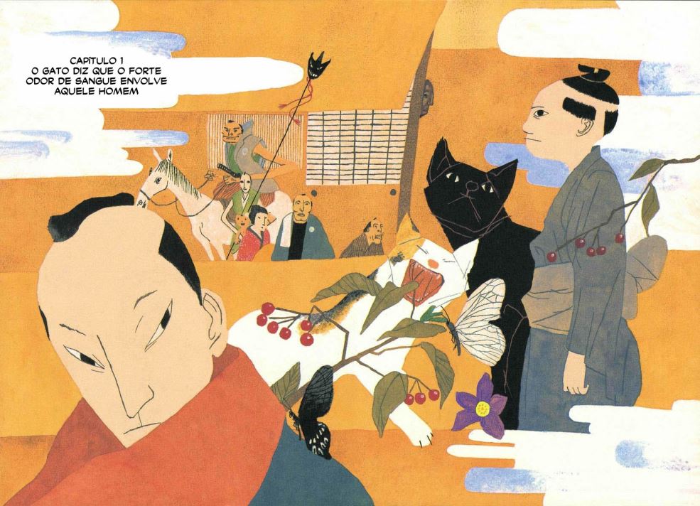 Bamboo Samurai o gato diz que o forte odor de sangue envolve aquele homem 第8页