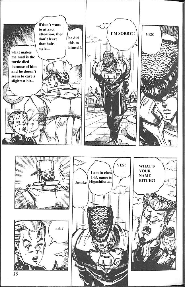 JoJo's Bizarre Adventure Part 4 - Diamond is Unbreakable Jotaro Kujo Meets Josuke Higashikata! - Part 1 第18页