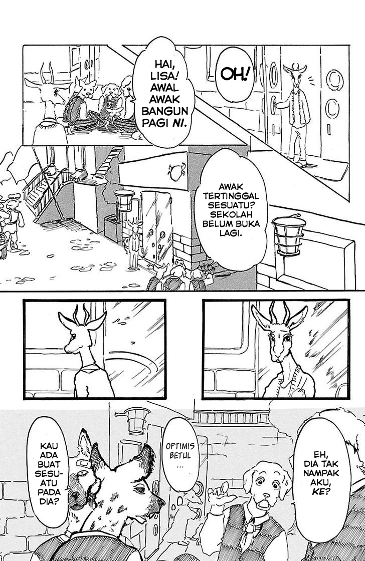 BEASTARS Kala Bulan Purnama, Kutiba Menanya Khabar 第13页