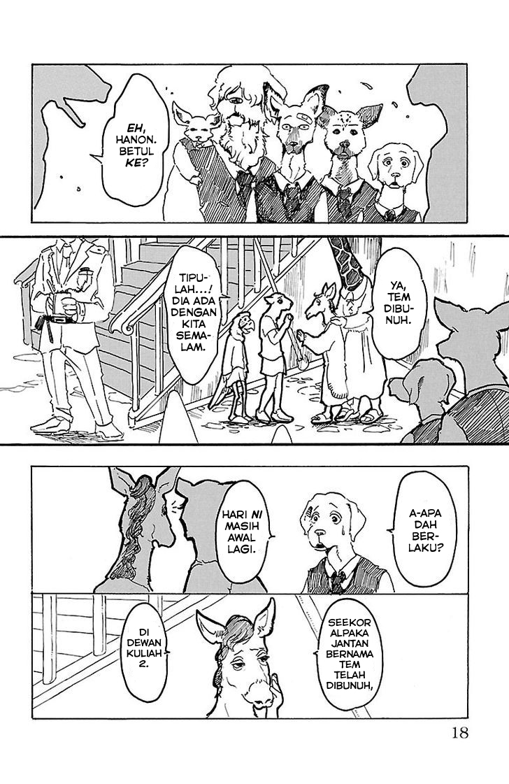 BEASTARS Kala Bulan Purnama, Kutiba Menanya Khabar 第15页