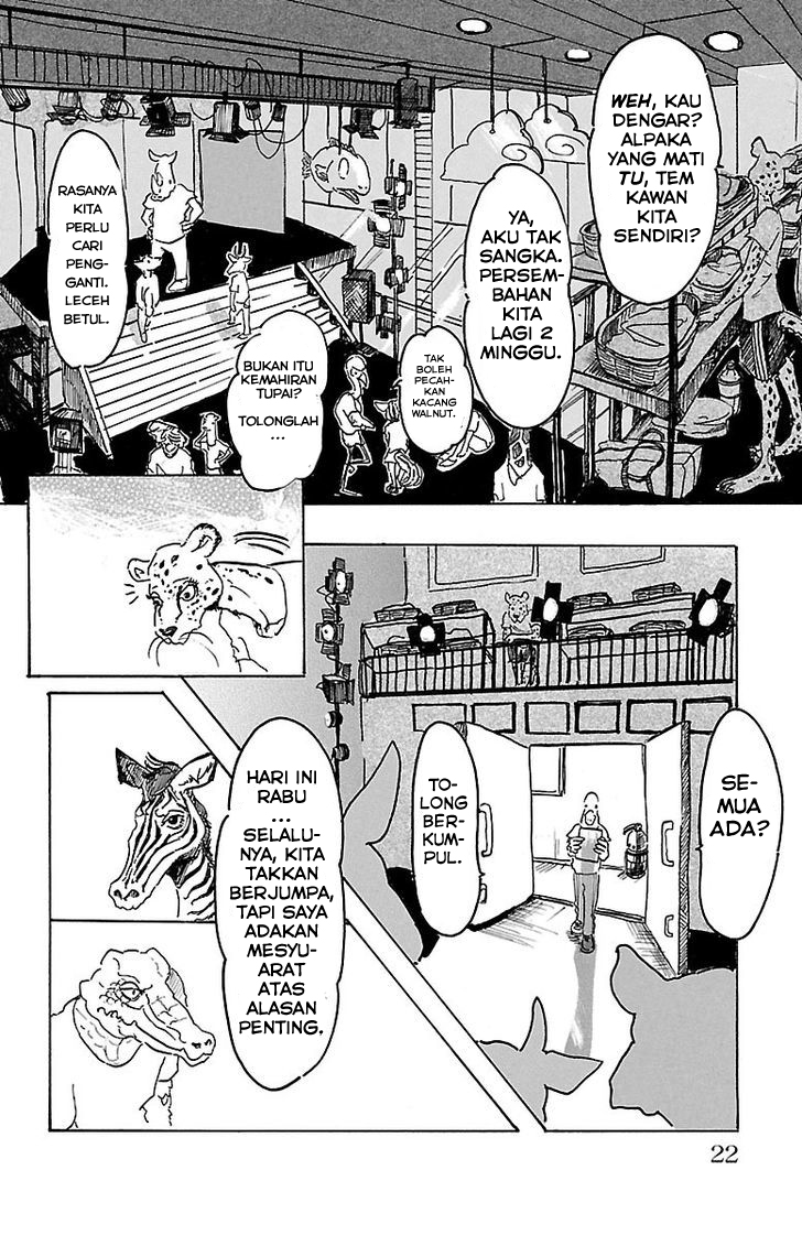 BEASTARS Kala Bulan Purnama, Kutiba Menanya Khabar 第19页