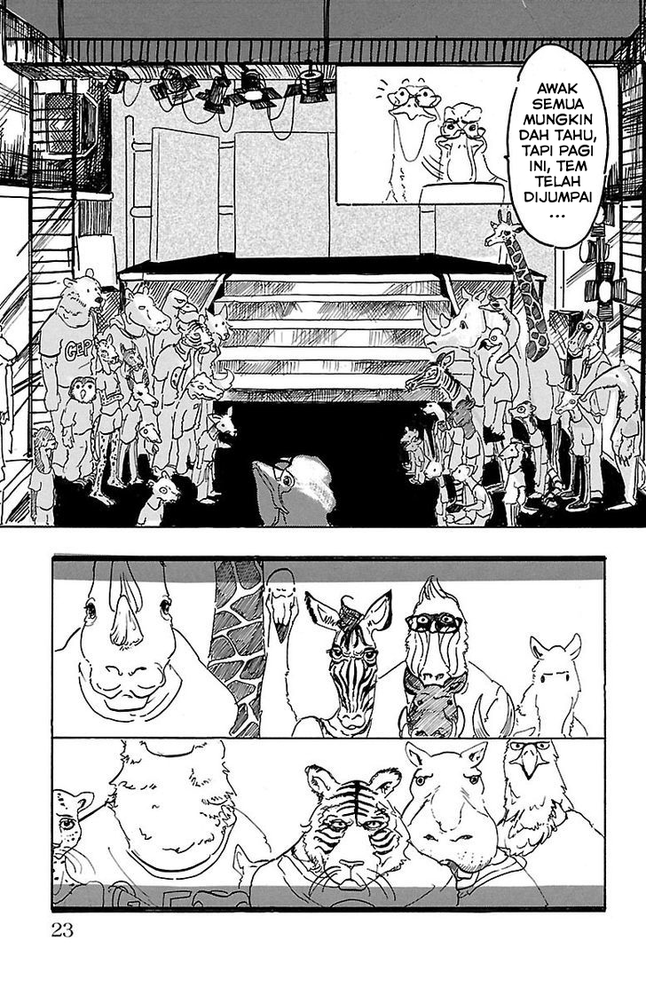 BEASTARS Kala Bulan Purnama, Kutiba Menanya Khabar 第20页