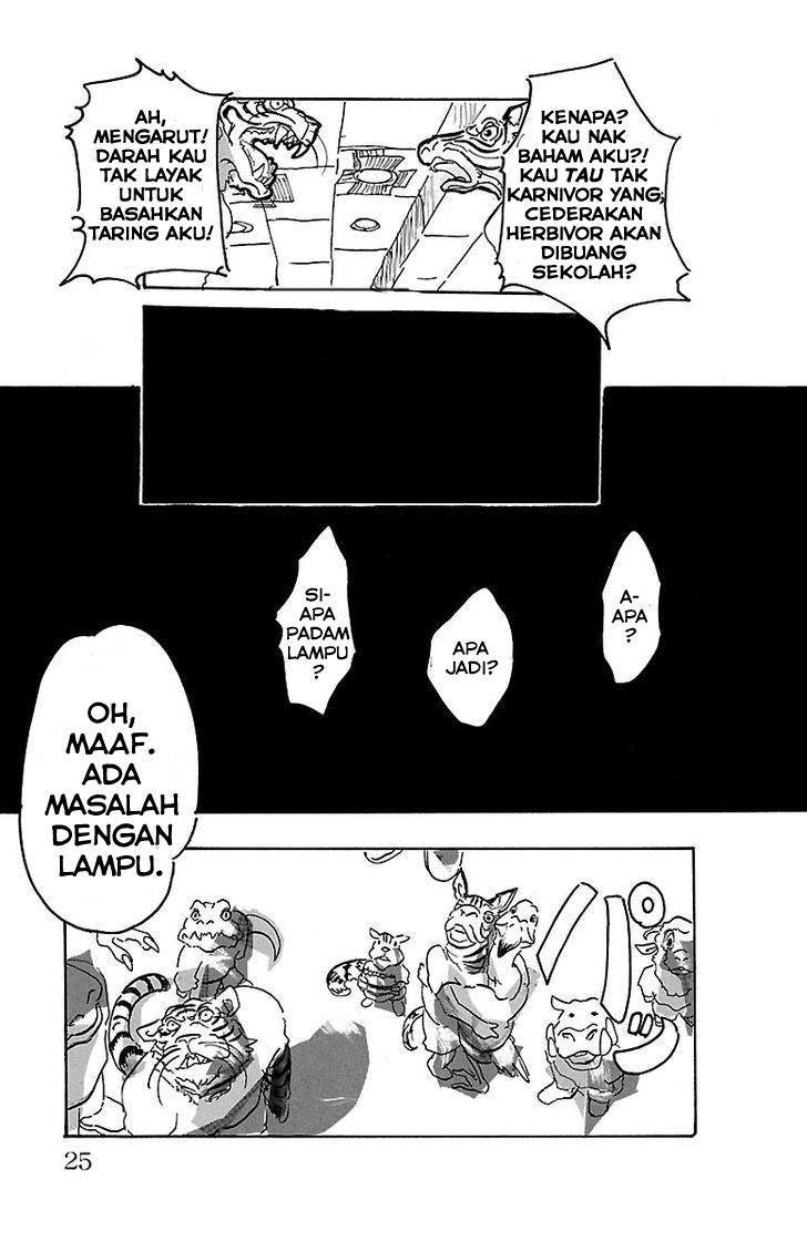 BEASTARS Kala Bulan Purnama, Kutiba Menanya Khabar 第22页
