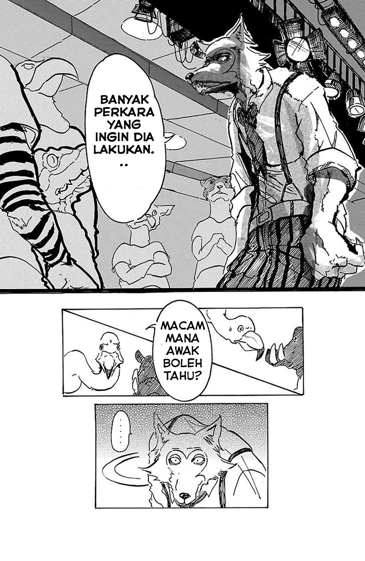 BEASTARS Kala Bulan Purnama, Kutiba Menanya Khabar 第25页
