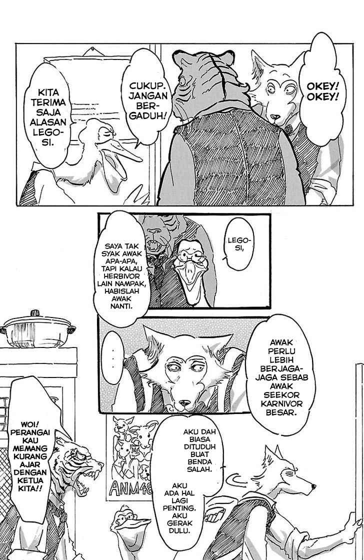 BEASTARS Kala Bulan Purnama, Kutiba Menanya Khabar 第32页