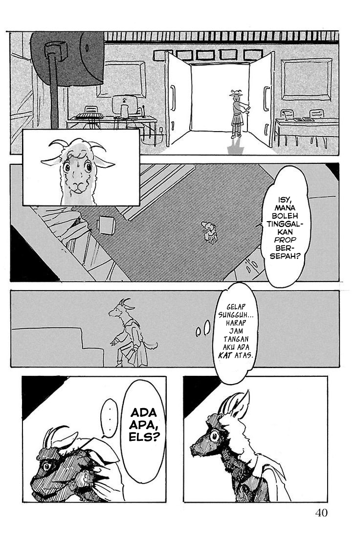 BEASTARS Kala Bulan Purnama, Kutiba Menanya Khabar 第37页