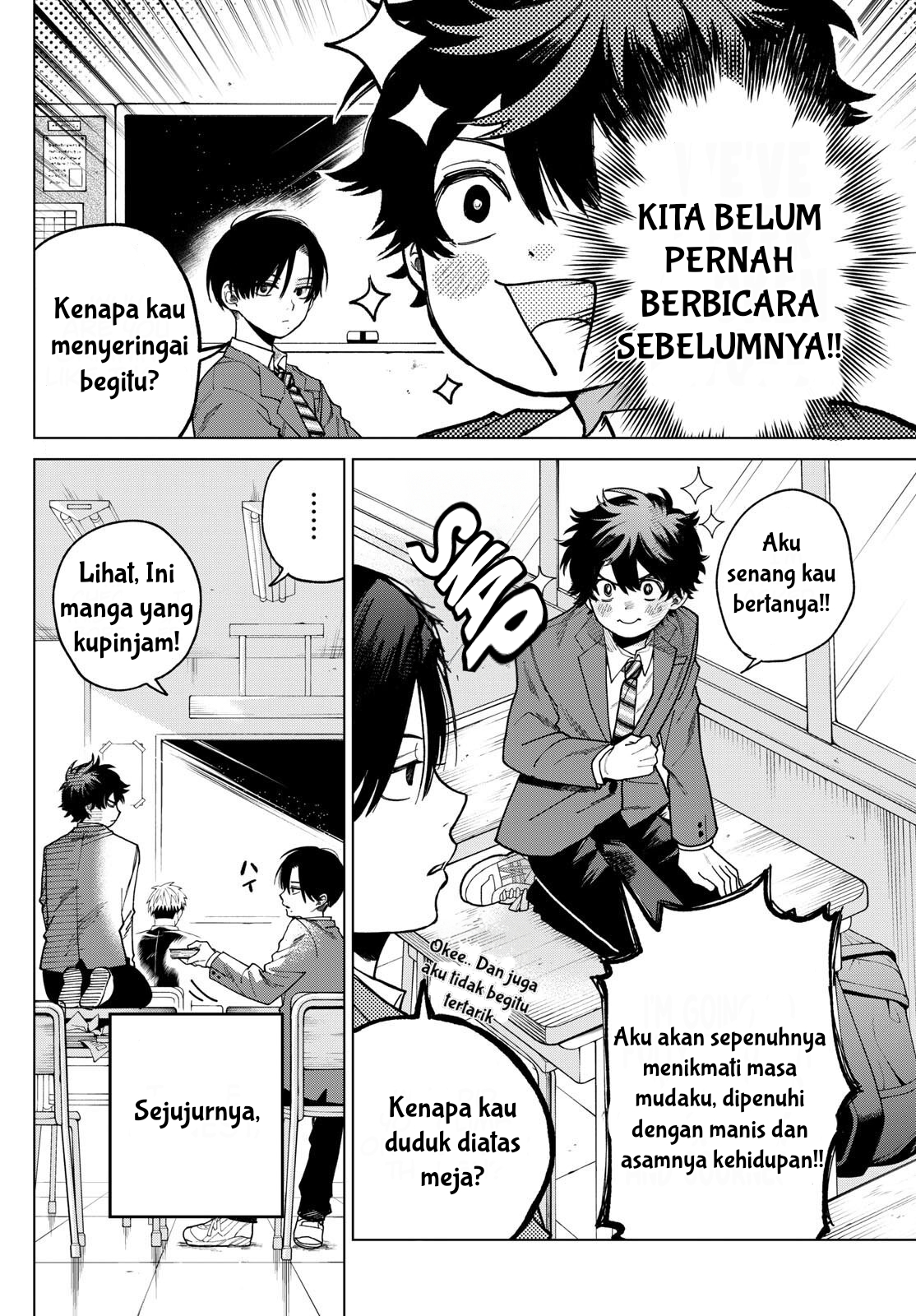 Momose Akira no Hatsukoi Hatan-chuu. Lurus Kedepan. 第5页