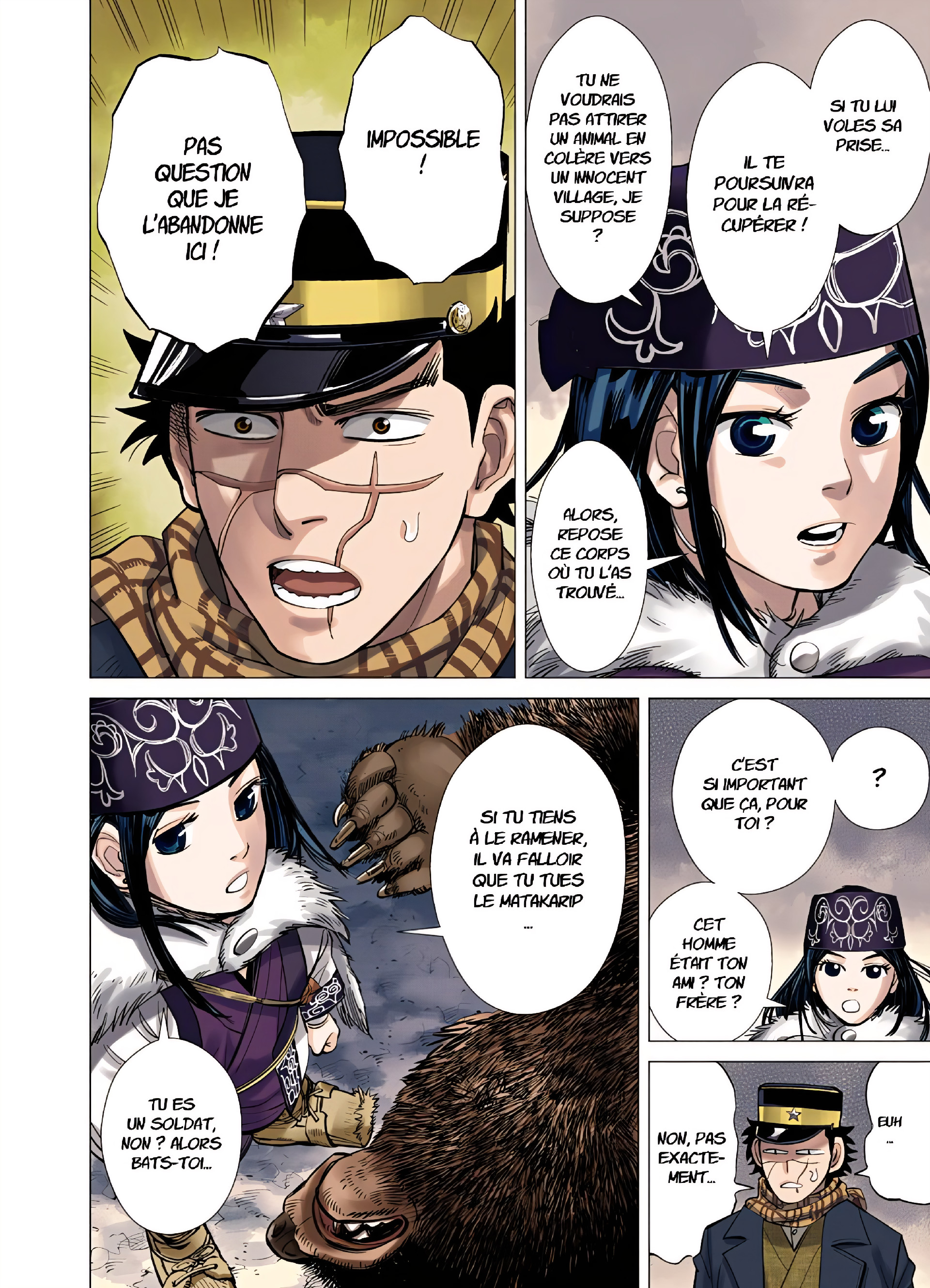 Golden Kamuy (Official Colored) Sugimoto l'Immortel 第43页