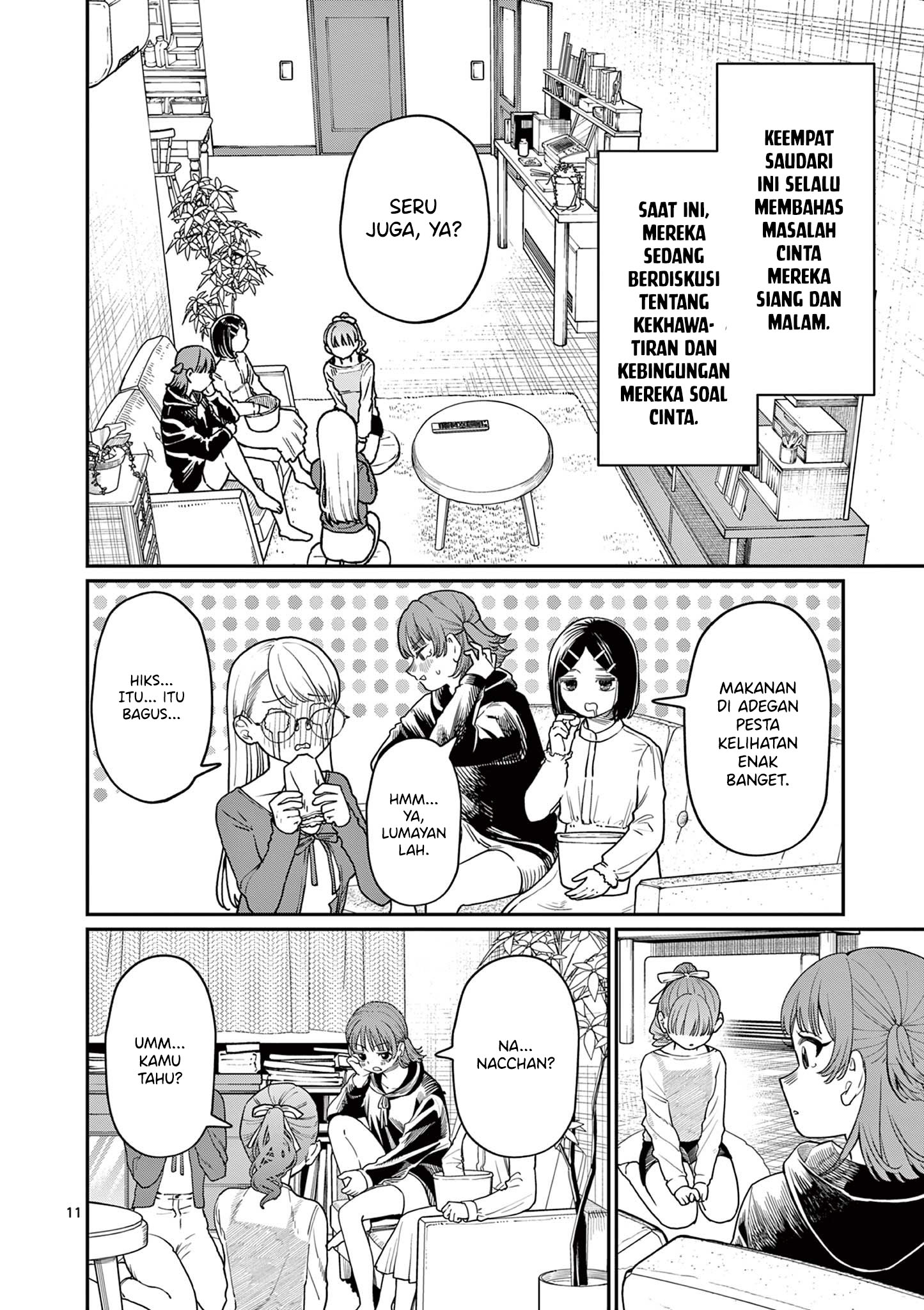 Wakaba-san Chi no Aoi Koi Empat Saudara Perempuan dan Cinta Tak Berbalas 第11页