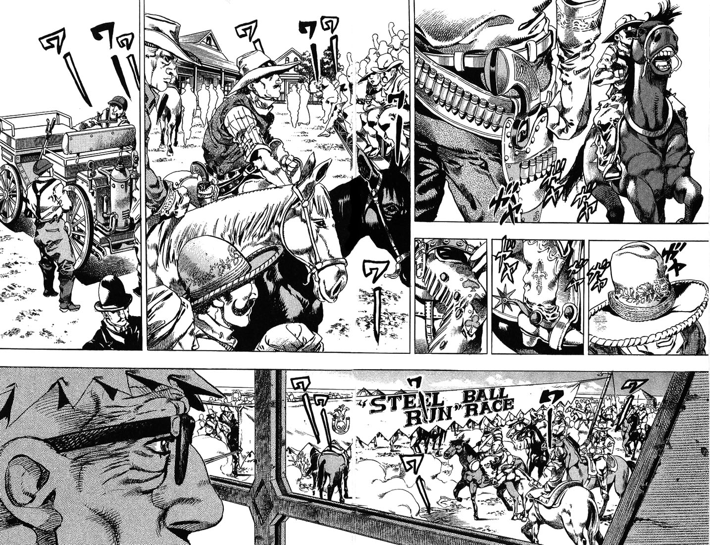 JoJo's Bizarre Adventure Part 7 - Steel Ball Run Vol. 1 Ch. 1 第31页