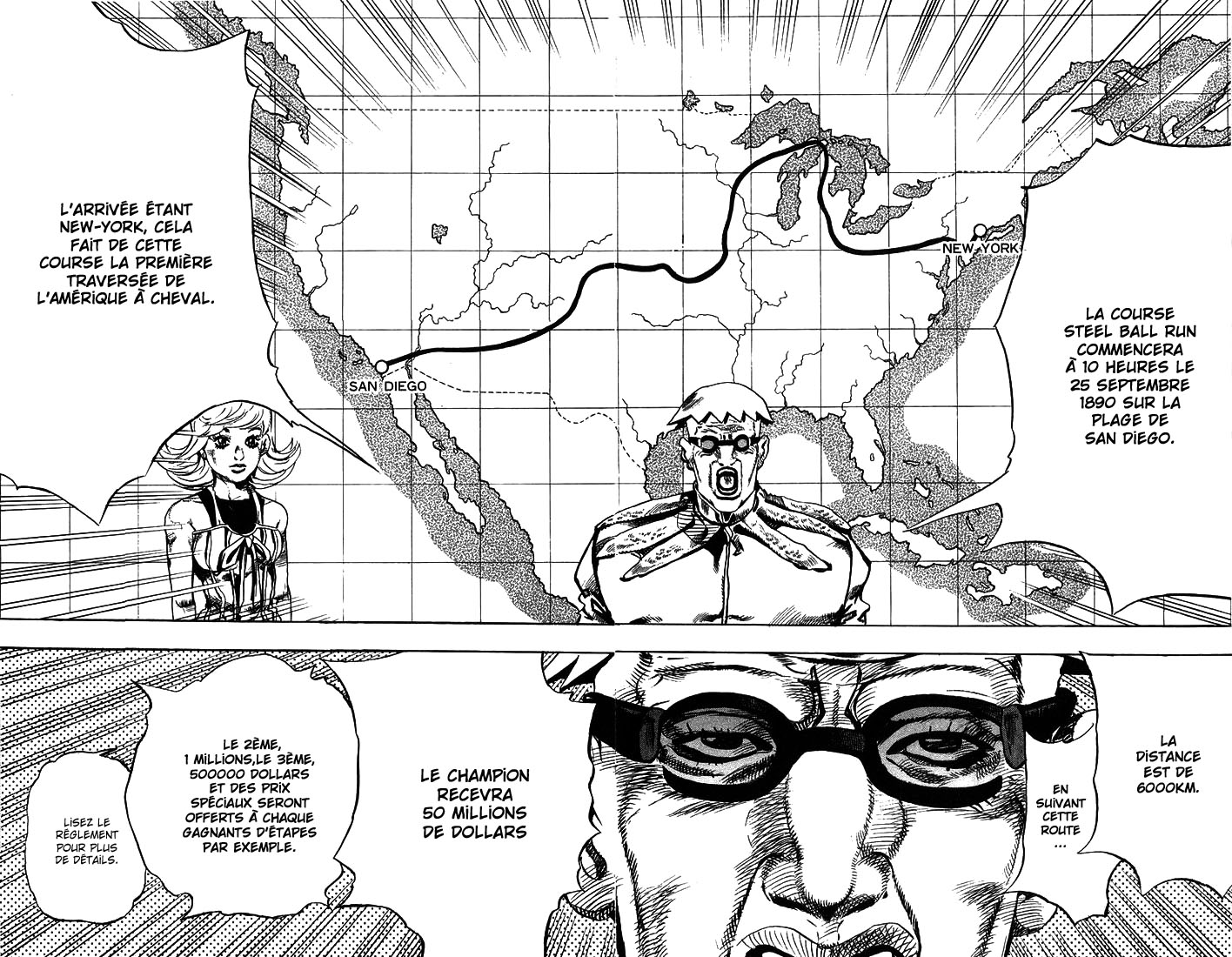 JoJo's Bizarre Adventure Part 7 - Steel Ball Run Vol. 1 Ch. 1 第34页