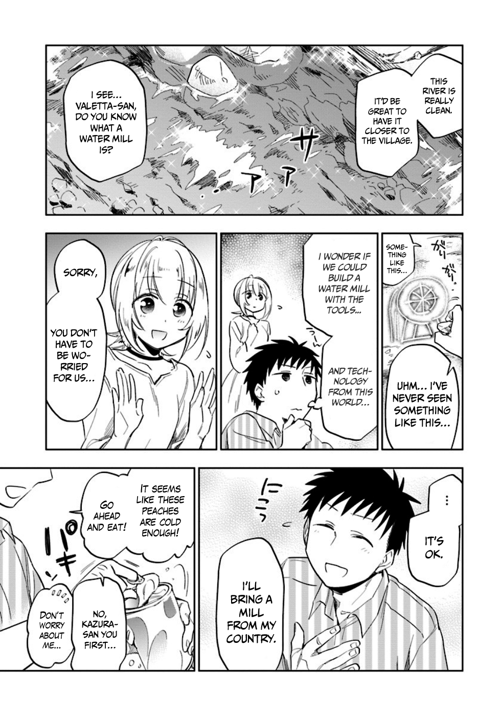 Takarakuji de 40-oku Atatta ndakedo Isekai ni Ijuu Suru Building the water mill 第14页