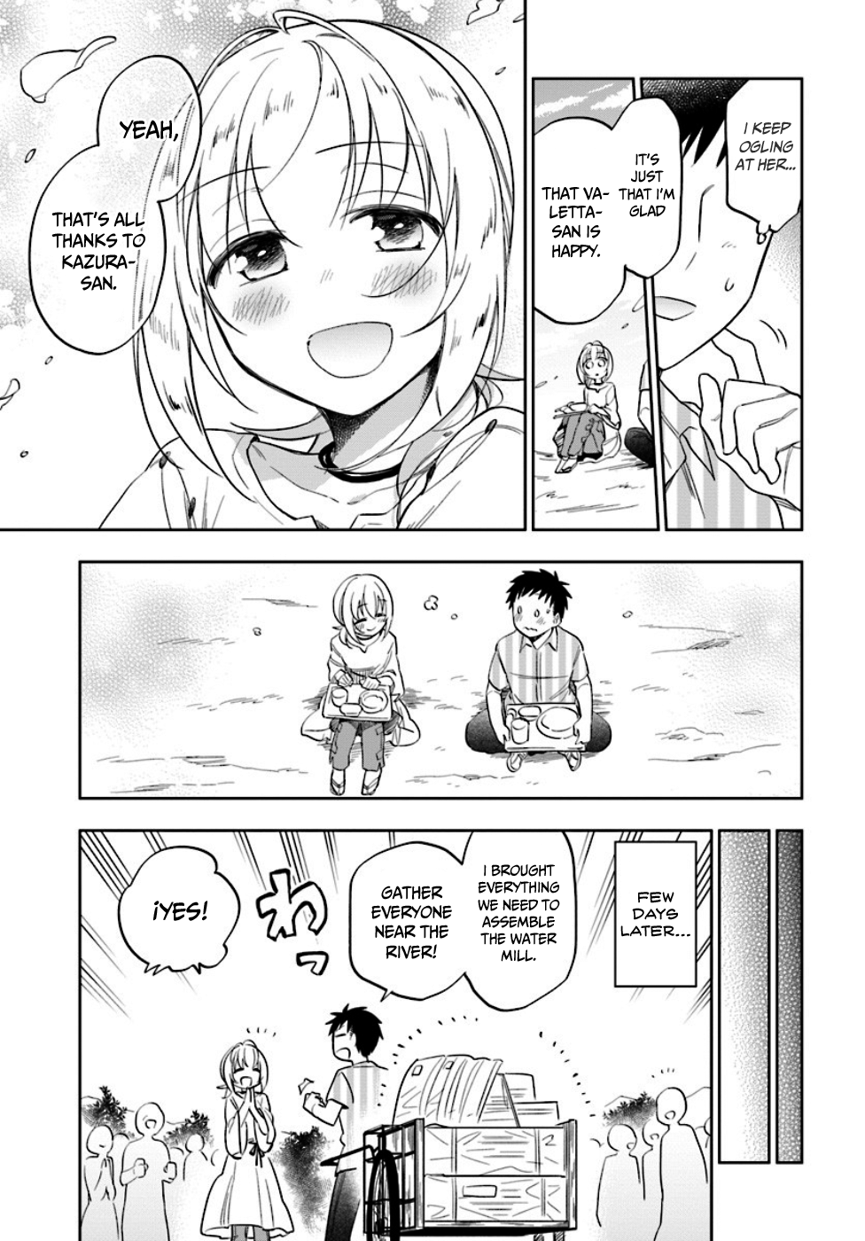 Takarakuji de 40-oku Atatta ndakedo Isekai ni Ijuu Suru Building the water mill 第20页