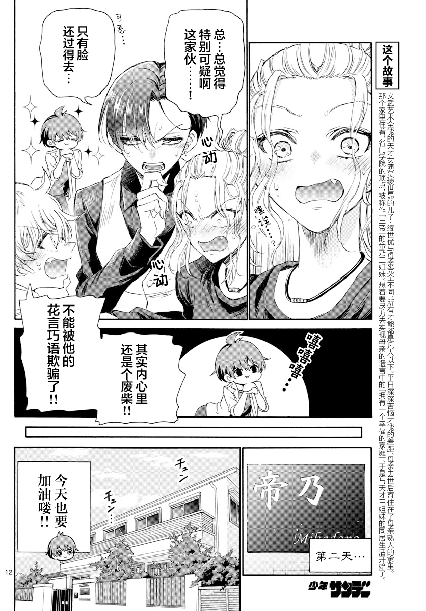 Mikadono Sanshimai wa Angai, Choroi. 天才与凡人 第12页