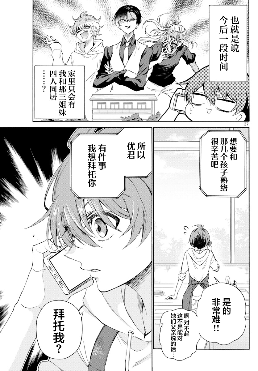 Mikadono Sanshimai wa Angai, Choroi. 天才与凡人 第37页