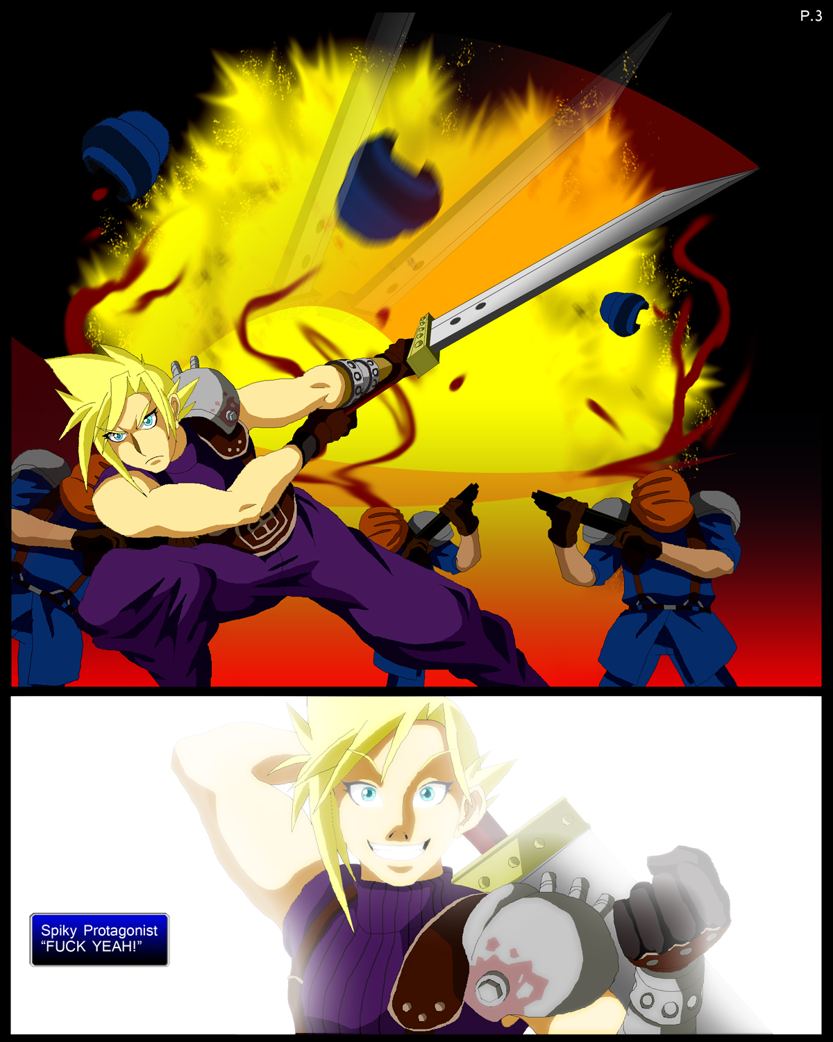Final Fantasy VII: The Sevening 第3页