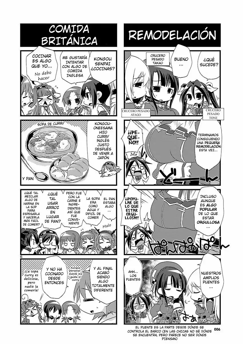 Kantai Collection -KanColle- 4-koma Comic: Fubuki, Ganbarimasu! Vol. 1 Ch. 5 第6页